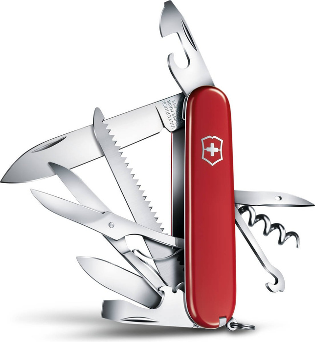 Scyzoryk Victorinox Huntsman czerwony 1.3713, zdjęcie 3