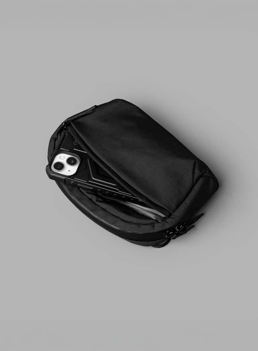 Torba saszetka na ramię Alpaka Flight Sling Mini 1L - Black, zdjęcie 8
