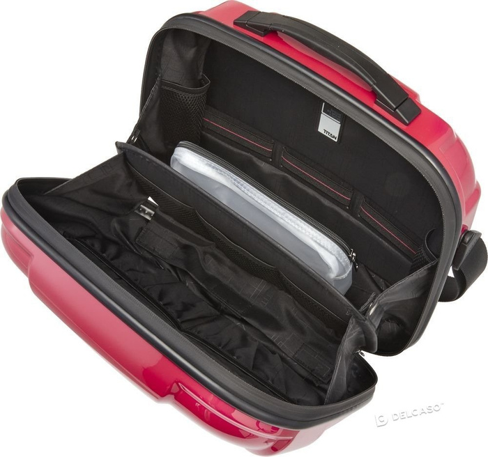 Kuferek / kosmetyczka Titan X2 Flash różowa, zdjęcie 2