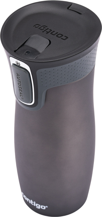 Kubek termiczny Contigo West Loop 2.0 470 ml grafitowy mat + Pudełko, zdjęcie 5