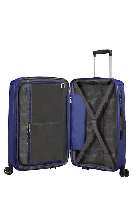 Walizka American Tourister Sunside 68 cm powiększana granatowa, zdjęcie 2