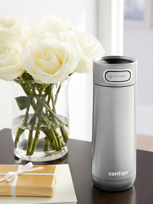 Kubek termiczny Contigo Luxe 470 ml Stainless Steel, zdjęcie 8