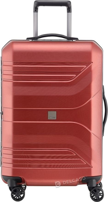 Walizka średnia Prior Smart Skin 69 cm czerwona, zdjęcie 2