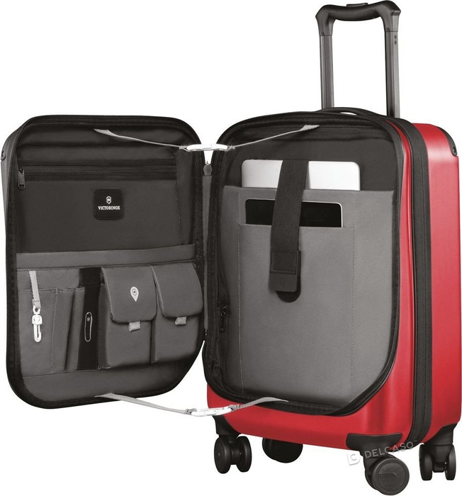 Walizka kabinowa - biznesowa poszerzana Victorinox Spectra 2.0 55 cm mała czerwona, zdjęcie 2