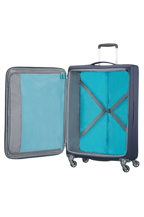 Walizka American Tourister HEROLITE 74 cm na 4 kołach Czarna, zdjęcie 2