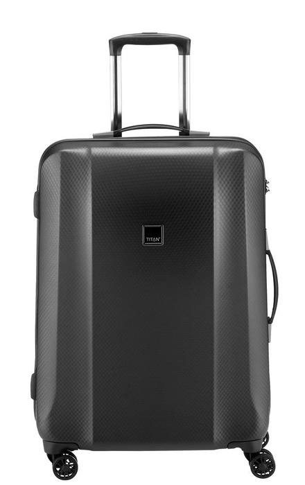 Walizka średnia Titan Xenon Deluxe 67 cm grafitowa