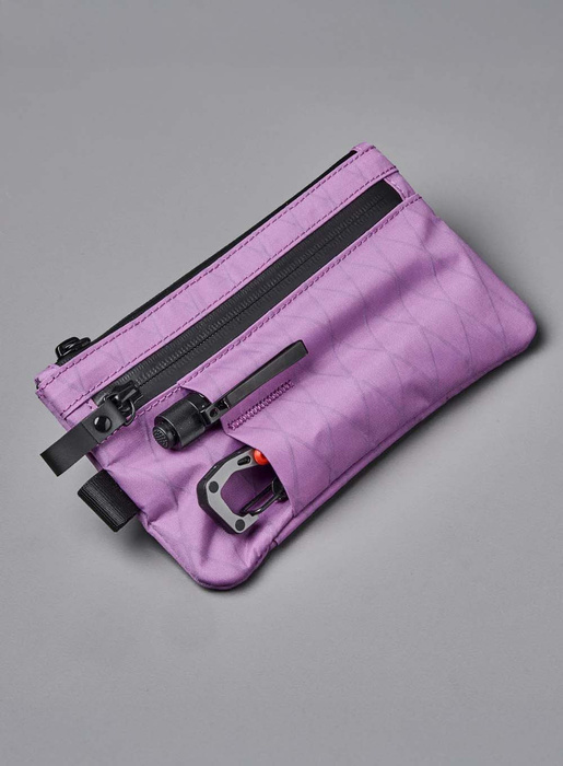 Organizer saszetka Alpaka Zip Clutch - Mulberry, zdjęcie 5