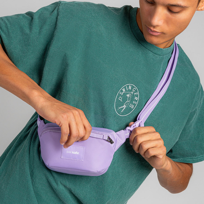 Saszetka biodrowa Pacsafe Go Anti-Theft Micro Sling Lavender, zdjęcie 8