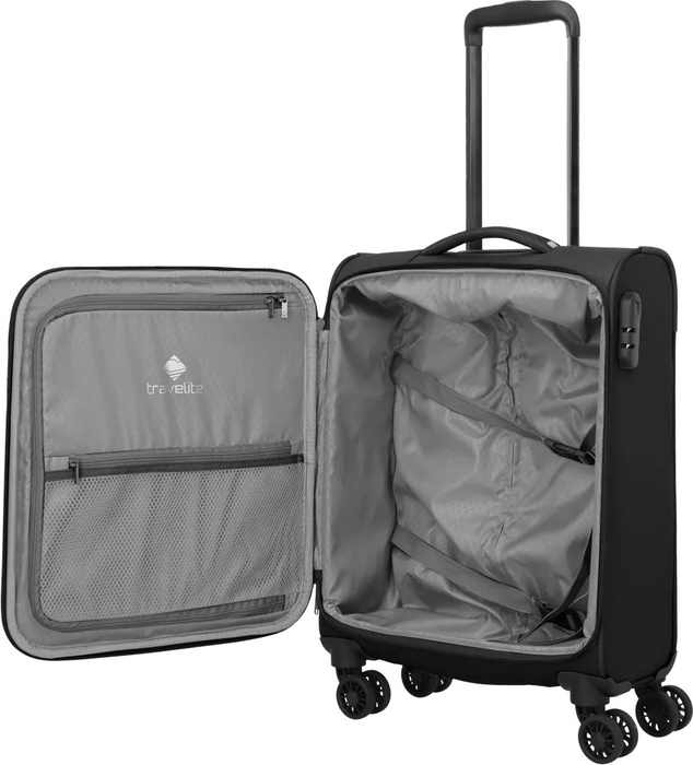 Walizka kabinowa Travelite Umbria 55 cm Black, zdjęcie 7