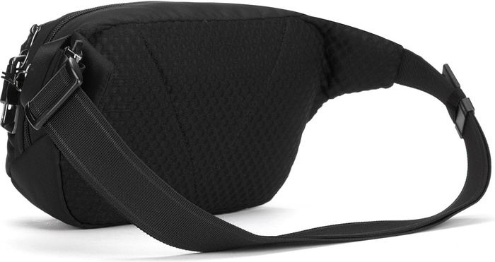 Saszetka biodrowa antykradzieżowa męska Pacsafe Vibe 100 4L Black, zdjęcie 5
