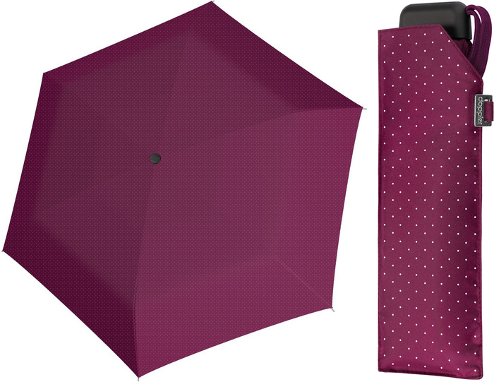 Parasol kieszonkowy Carbonsteel Mini Slim Doppler Chick Berry