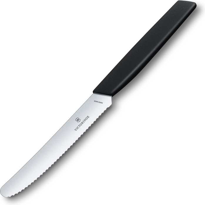 Nóż stołowy do pomidorów Swiss Modern Victorinox 22 cm Czarny, zdjęcie 2