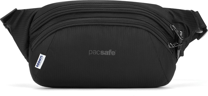 Saszetka biodrowa antykradzieżowa męska Pacsafe MetroSafe LS120 2L Econyl Black, zdjęcie 9
