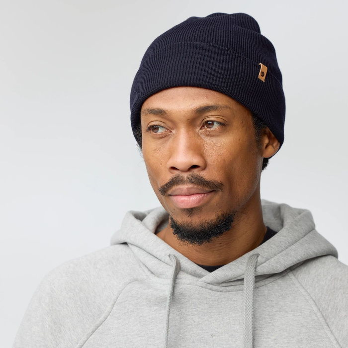 Czapka wełniana Fjallraven Classic Knit Hat - dark olive, zdjęcie 9