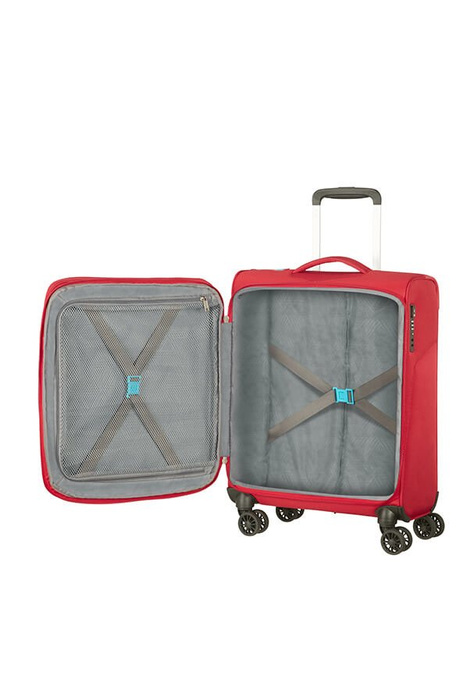 Walizka American Tourister Summerfunk na 4 kołach 55cm czerwona, zdjęcie 2