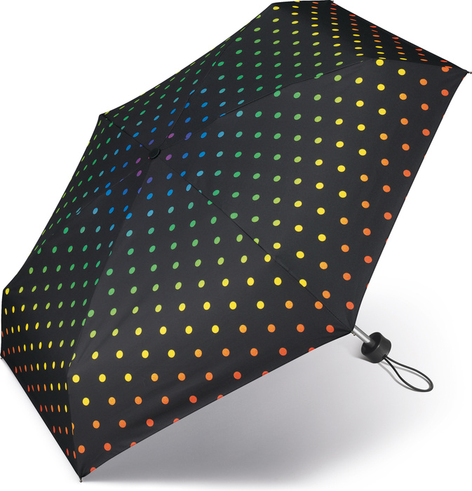 Parasol kieszonkowy Happy Rain Rainbow Dots Ultra Mini 43388-04, zdjęcie 3