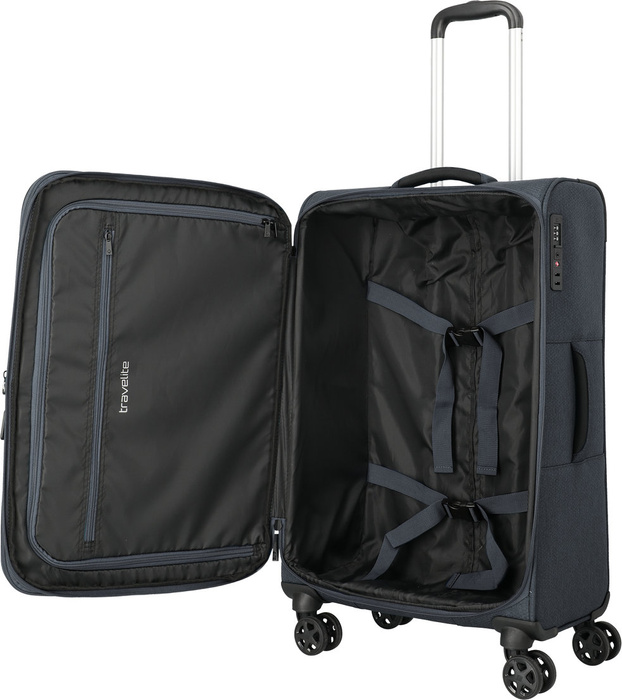 Walizka średnia Travelite Kick off 67 cm Antracytowy, zdjęcie 2