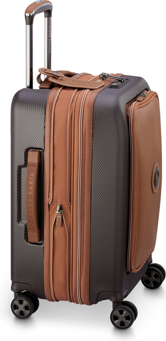 Walizka kabinowa Delsey Chatelet Air 2.0 55 cm Brązowa, zdjęcie 3