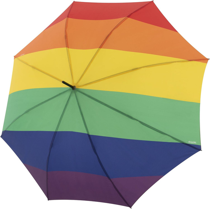Parasol długi automatyczny Doppler Art Collection Pride Rainbow, zdjęcie 2