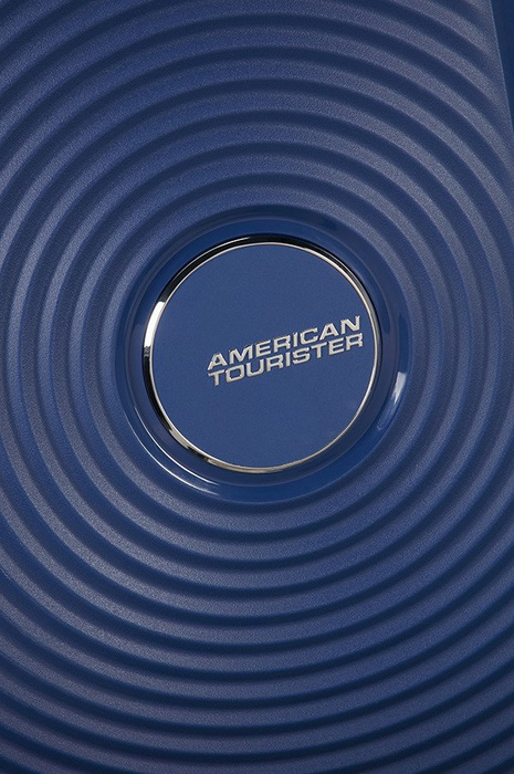 Walizka kabinowa American Tourister Soundbox 55 cm powiększana granatowa, zdjęcie 6