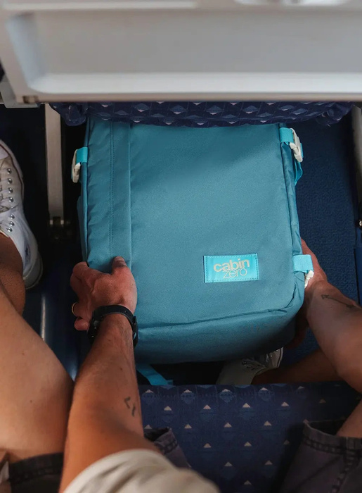Plecak bagaż podręczny do Wizzair Cabin Zero Classic 28L Bali Blue, zdjęcie 9