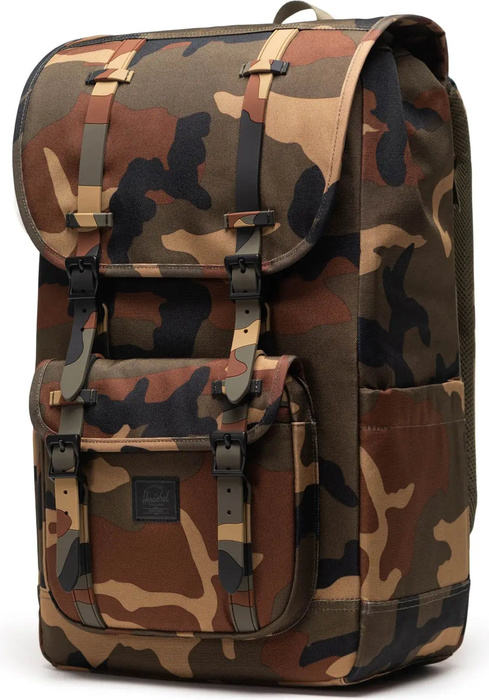Plecak Herschel Little America 30L Woodland camo/black label