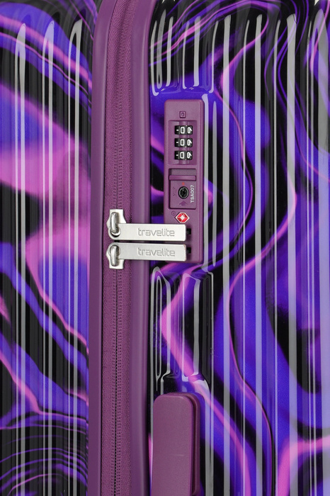 Walizka duża Travelite Lascana 76 cm Purple Swirl, zdjęcie 10
