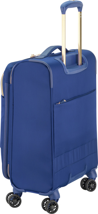 Walizka kabinowa poszerzana Delsey Montrouge 55 cm SLIM Niebieska, zdjęcie 11