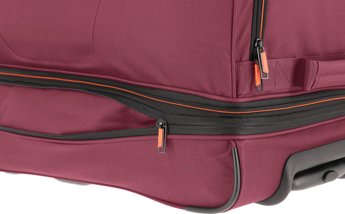 Torba podróżna na kółkach Travelite Basics L 119L Bordowa, zdjęcie 6
