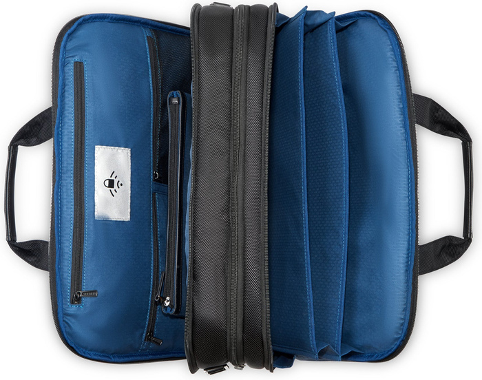 Torba na laptopa 15,6" Delsey Wagram Czarna, zdjęcie 5