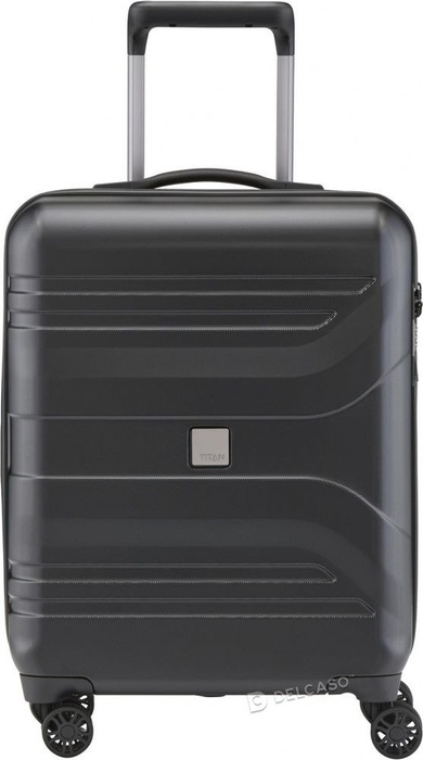 Walizka kabinowa Prior Smart Skin 55 cm mała czarna