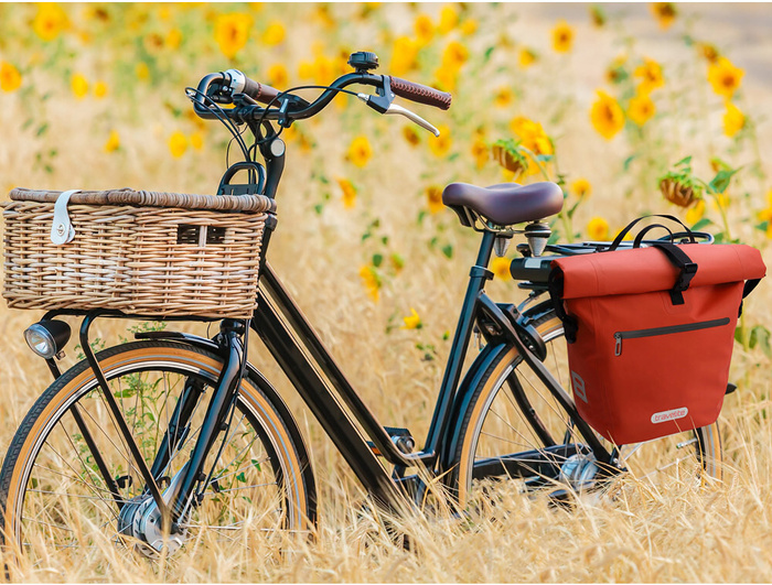 Torba rowerowa Travelite Basics Czerwona, zdjęcie 6