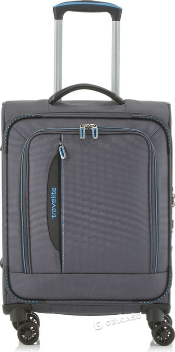 Walizka kabinowa biznesowa Travelite CrossLite 55 cm mała antracytowa, zdjęcie 2