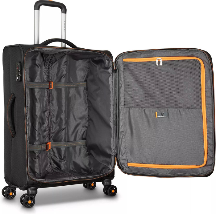 Walizka średnia Roncato Flyover 65 cm - Black, zdjęcie 4