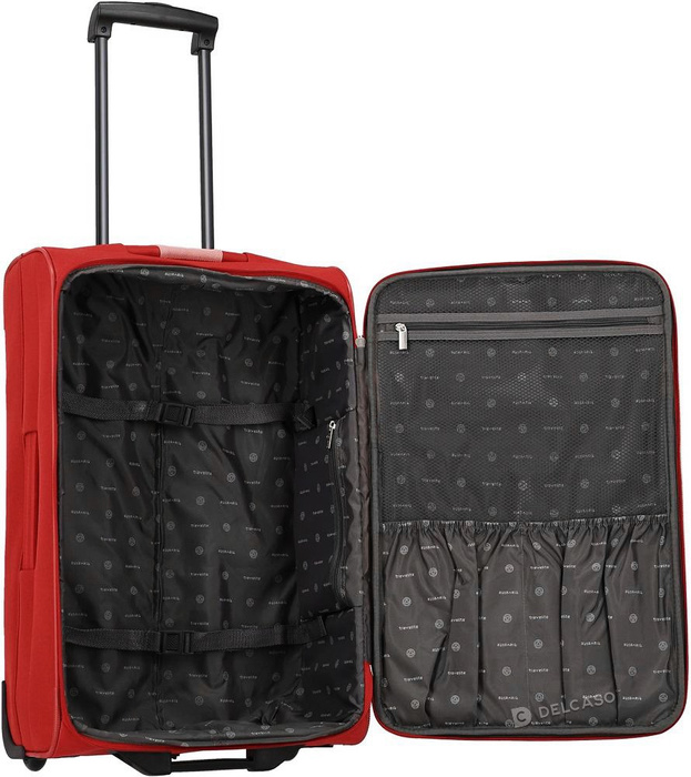 Walizka średnia 2-kółkowa Travelite Orlando 63 cm czerwona, zdjęcie 3