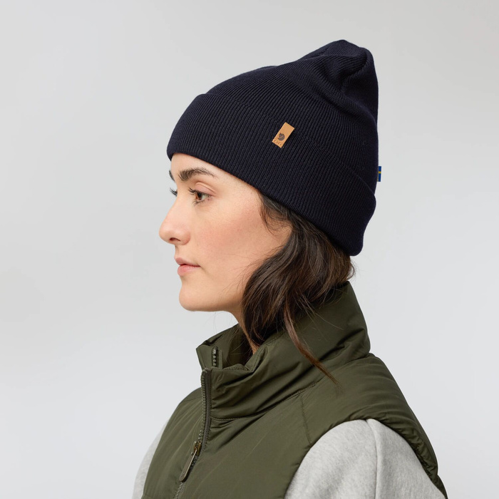 Czapka wełniana Fjallraven Classic Knit Hat - grey, zdjęcie 5
