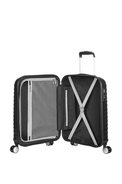 Walizka American Tourister JETGLAM 55 cm na 4 kołach Niebieska, zdjęcie 2