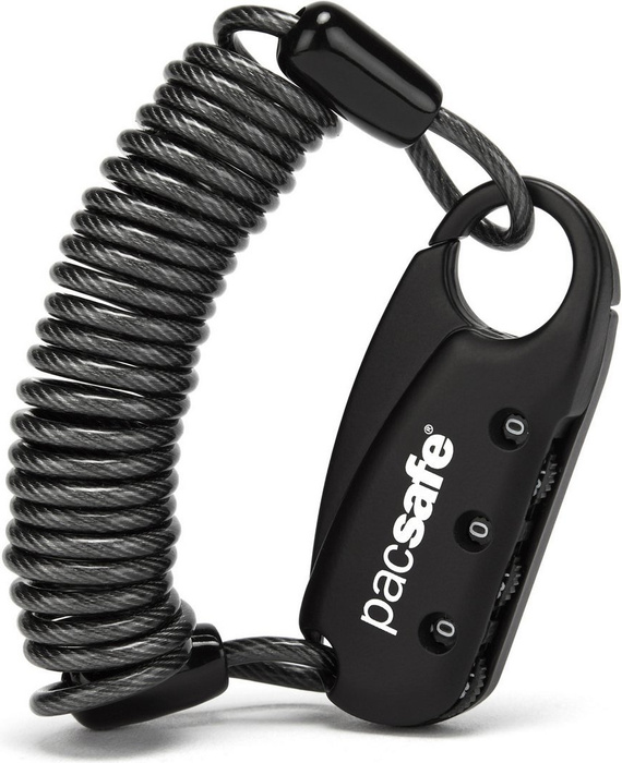 Linka do zabezpieczenia bagażu Pacsafe 3-dial Clip Cable Lock