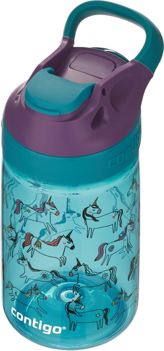 Butelka dla dzieci Contigo Gizmo Sip 420ml - Unicorn Eeggplant