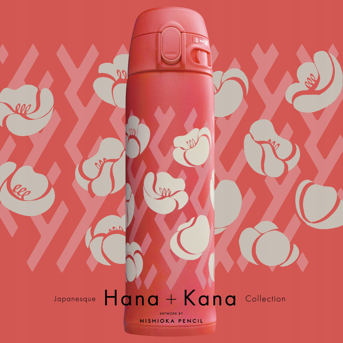 Kubek termiczny Zojirushi Hana+Kana SM-TAE48SA-PZ 0,48L różowy
