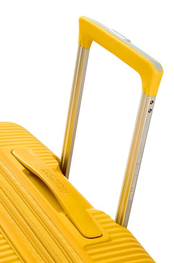 Walizka American Tourister Soundbox 67 cm powiększana żółta