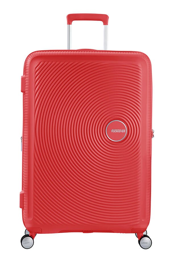 Walizka American Tourister Soundbox 77 cm powiększana czerwona